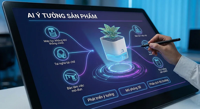 AI gợi ý ý tưởng sản phẩm | Phân tích nhu cầu thị trường