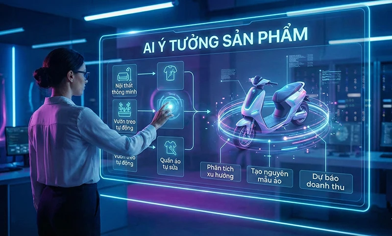 AI gợi ý ý tưởng sản phẩm | Phân tích nhu cầu thị trường