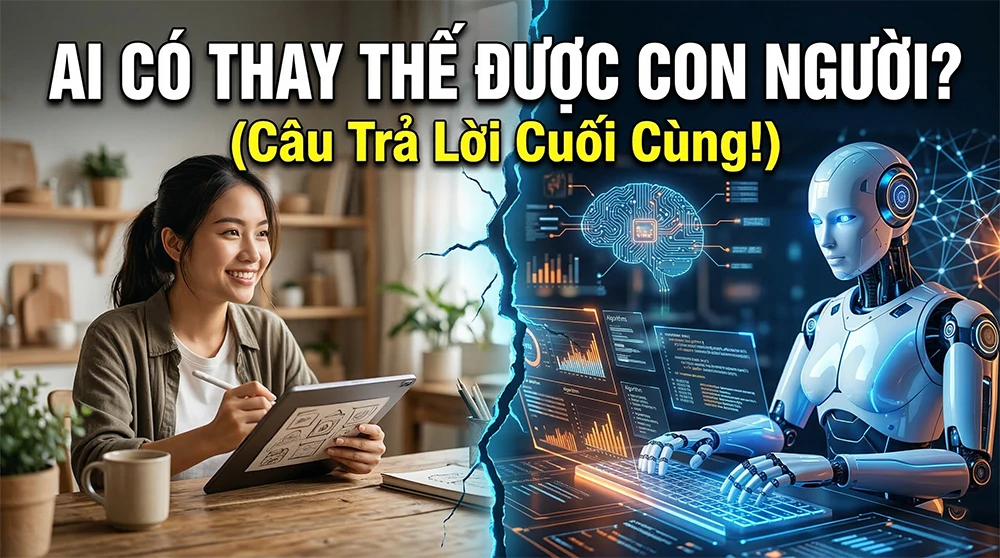 AI có thay thế được con người hay không?